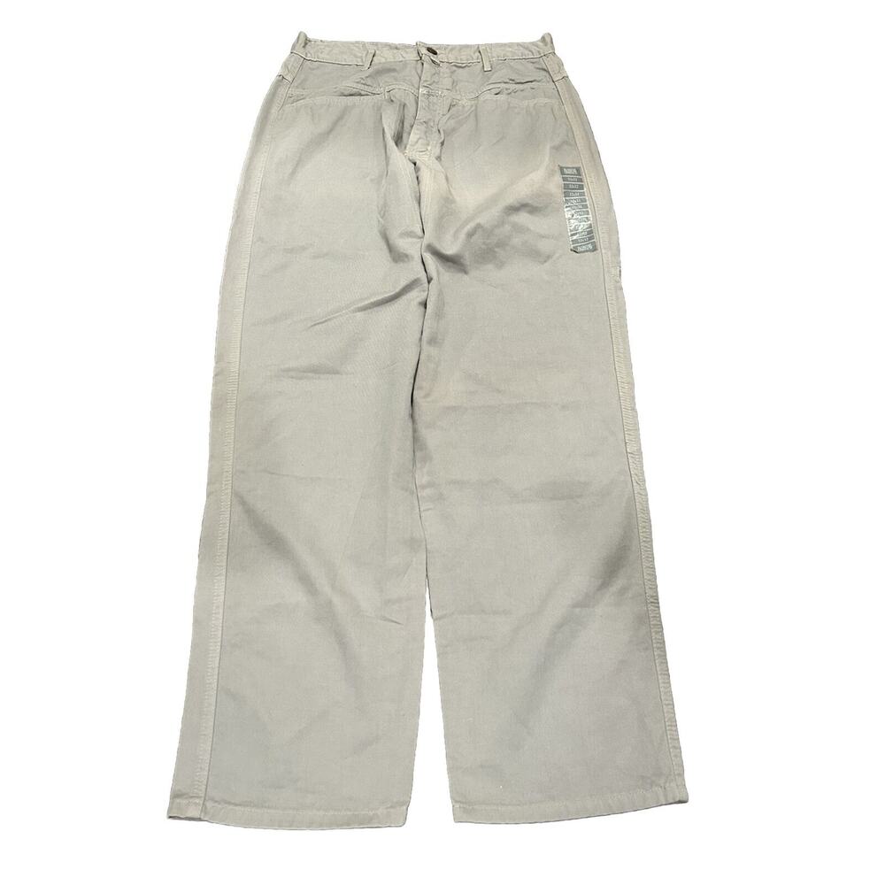 NOS Vtg 90s Marithe Francois Girbaud Mens 32x32 Baggy Relaxed Fit Jeans Gray‎